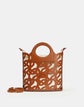 Vachetta Leather 8 Knot Basket Bag—Large