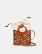 Vachetta Leather 8 Knot Basket Bag—Mini