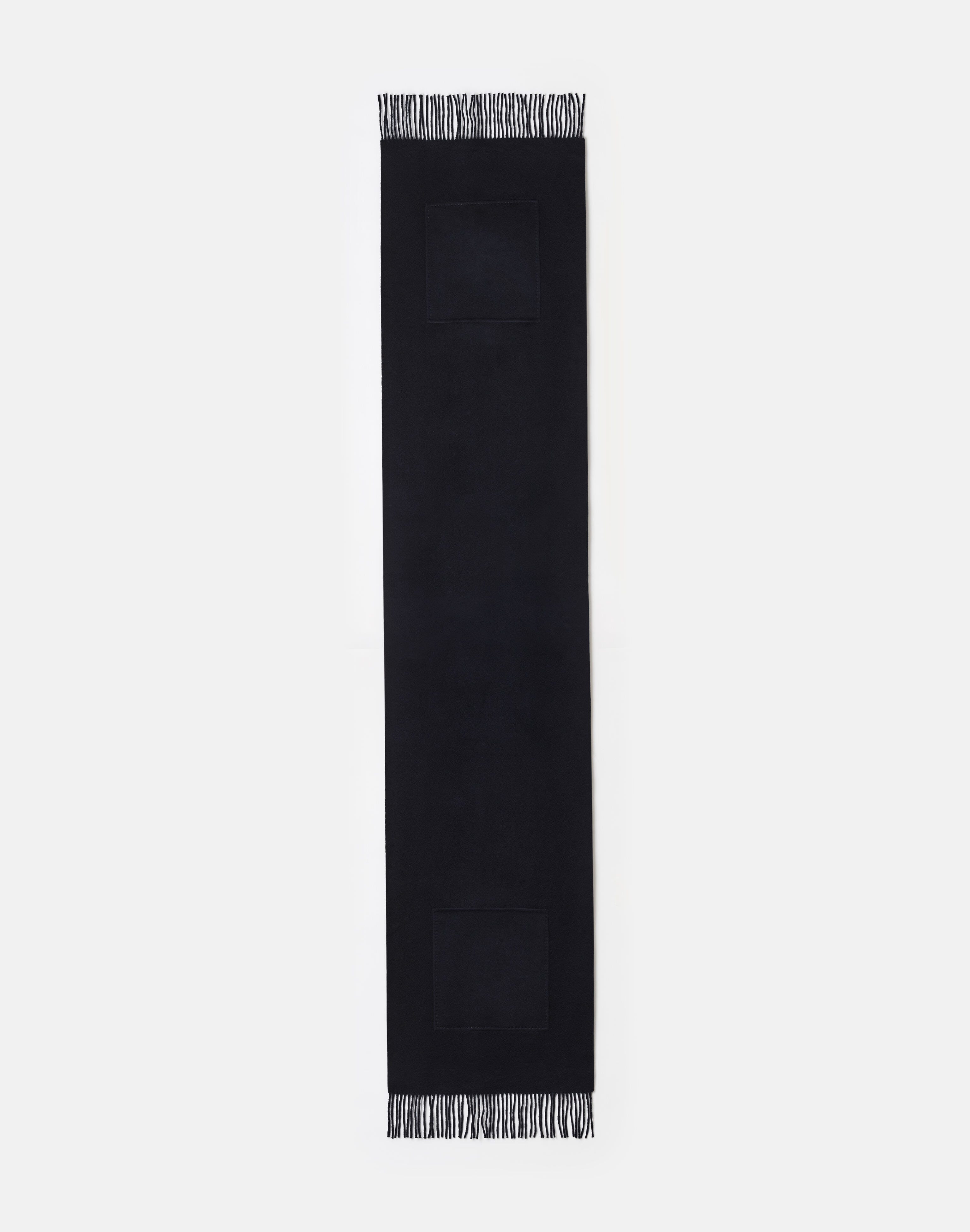 Wool-Cashmere Pocket Shawl