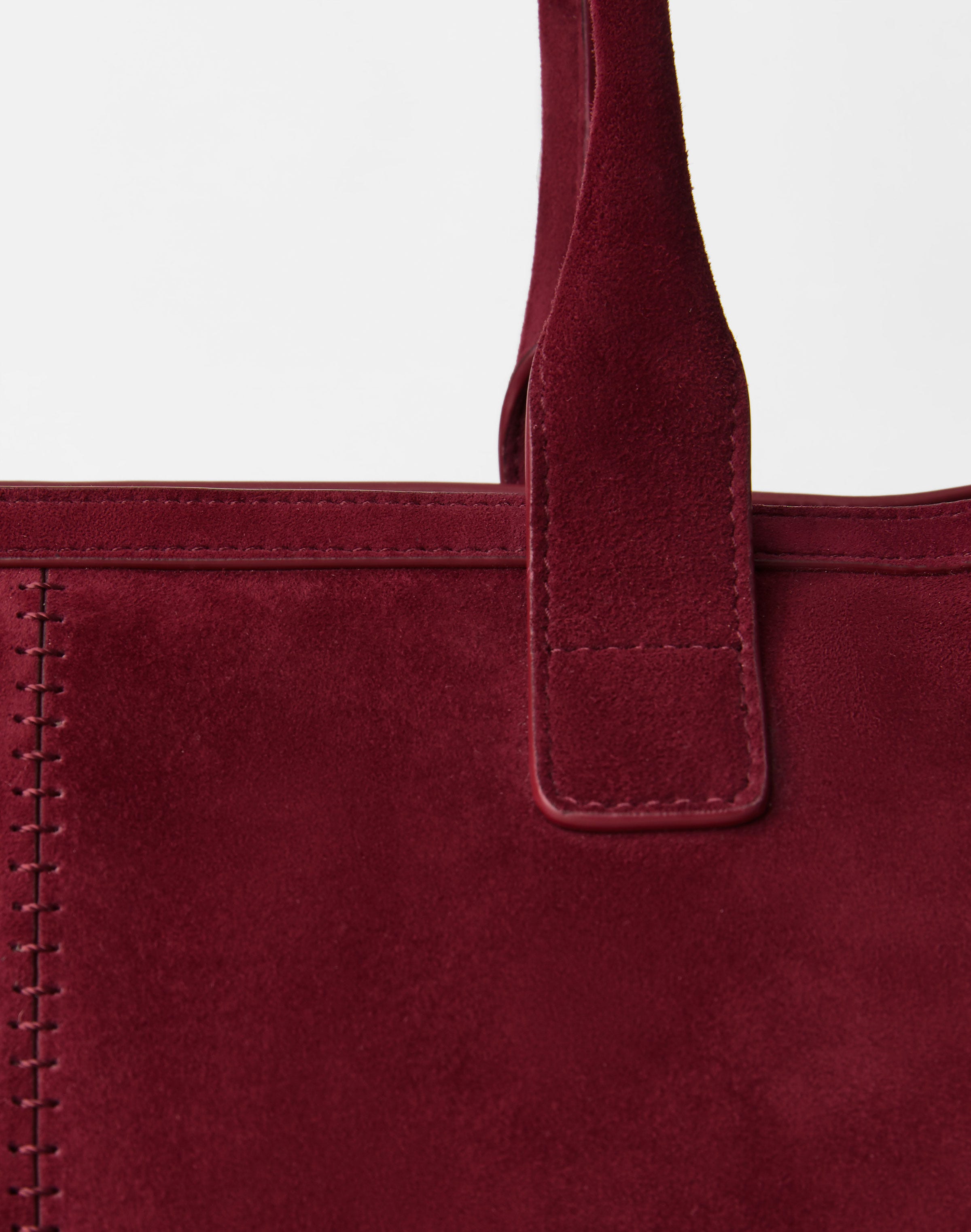 Suede East West L Tote