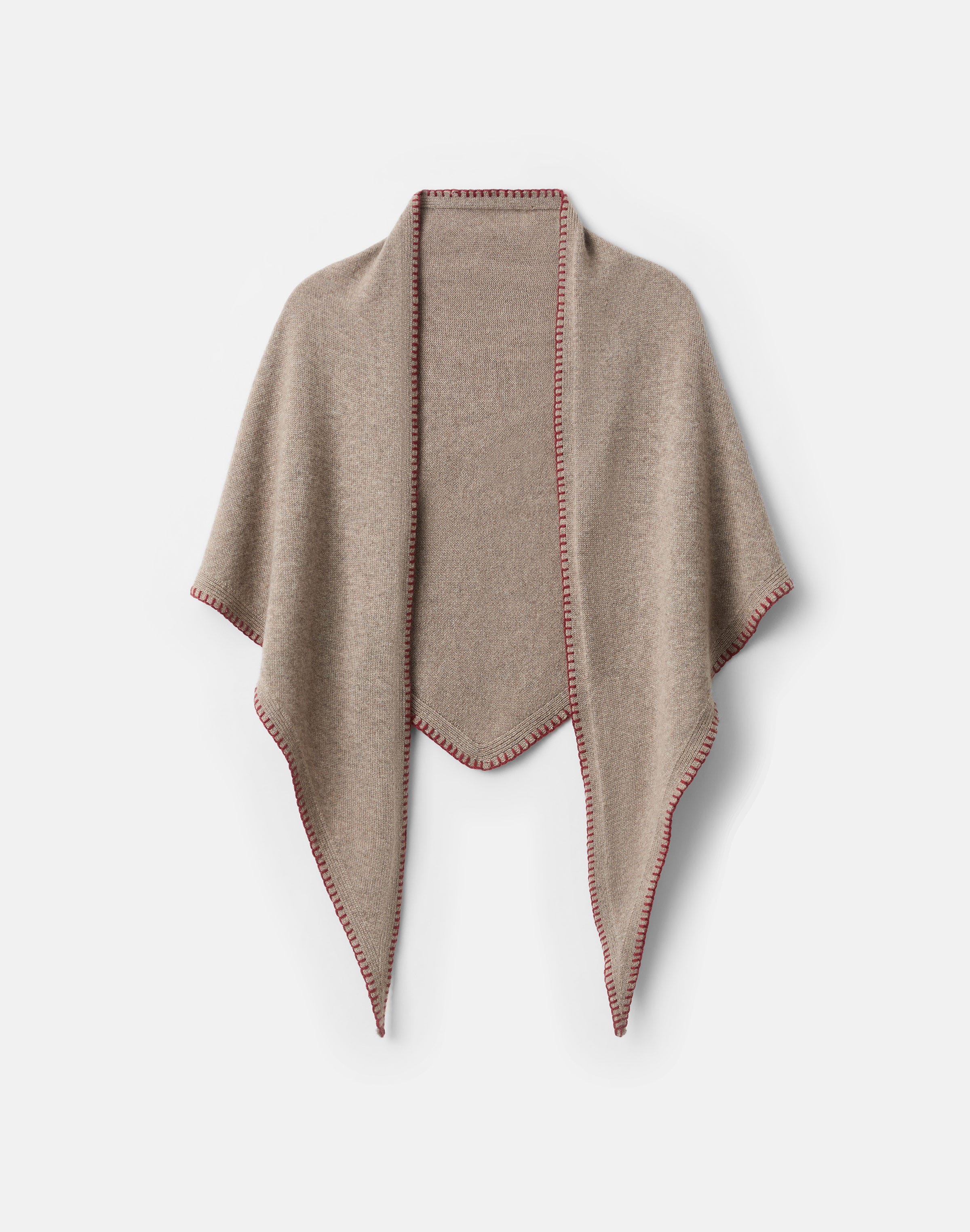 Cashmere Hand Stitch Shawl