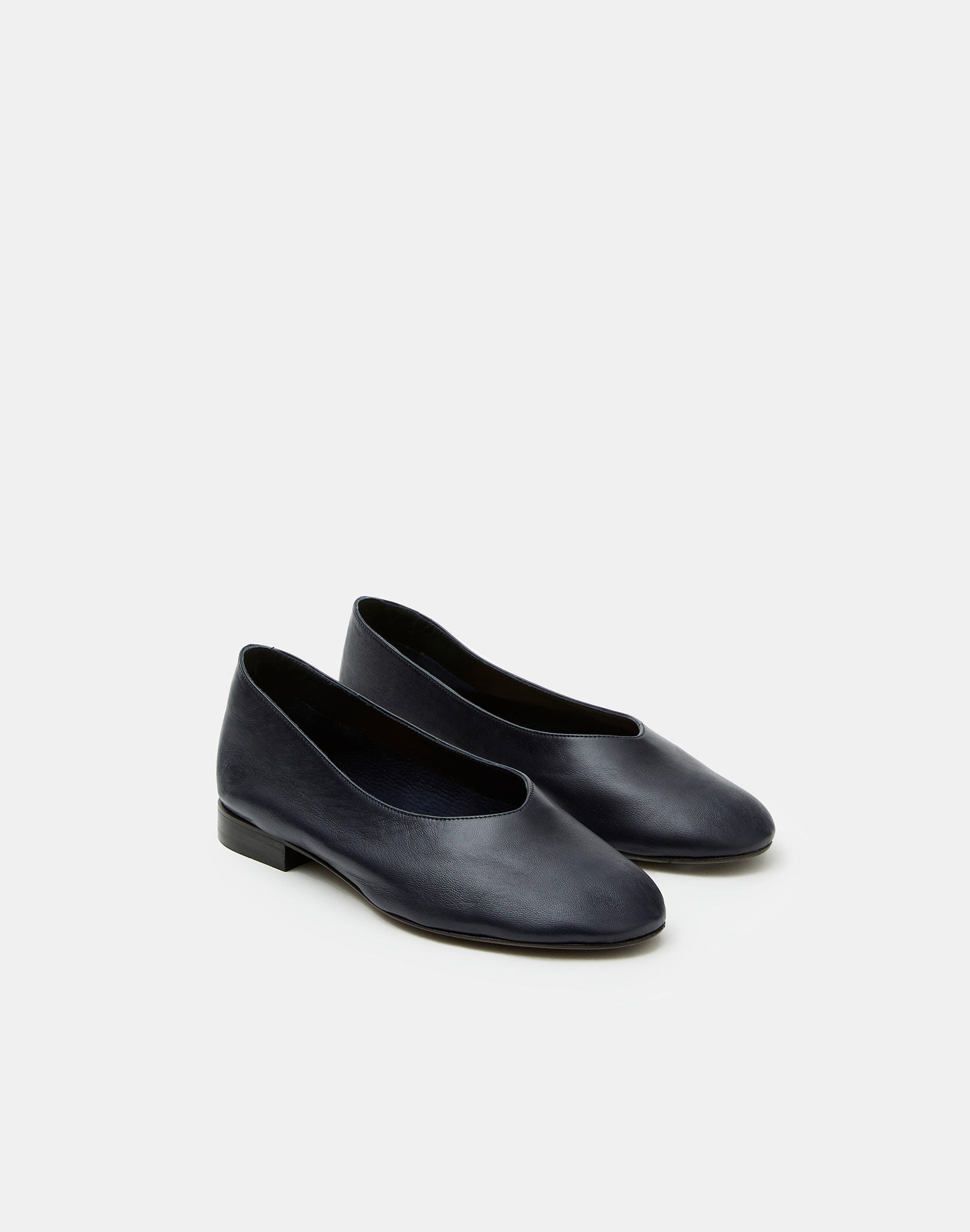 Lafayette 148 Jemma Ballet Flat In Blue