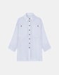 Gemma Cloth Button-Down Shirt