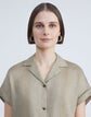 Gemma Cloth Button-Front Duster Dress