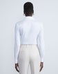 Heritage Stretch Cotton Button-Down Bodysuit
