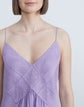 Organic Silk Georgette Boheme Embroidered V-Neck Camisole