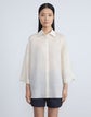 Sustainable Gemma Cloth Voile Oversized Shirt