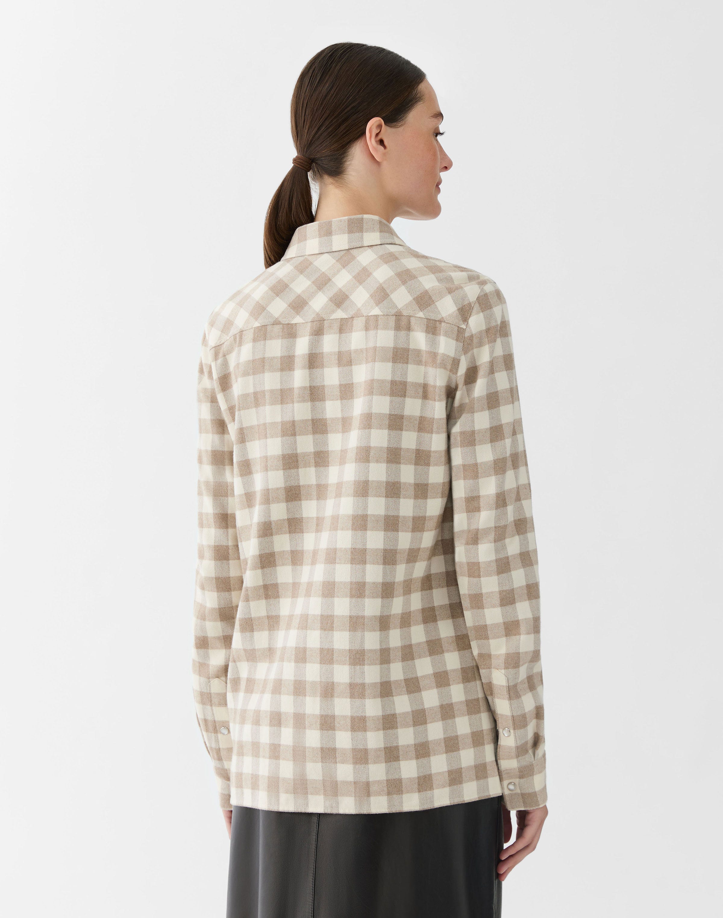 Buffalo Check Cotton Flannel Shirt
