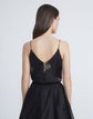 Metallic Leafed Pages Jacquard Camisole