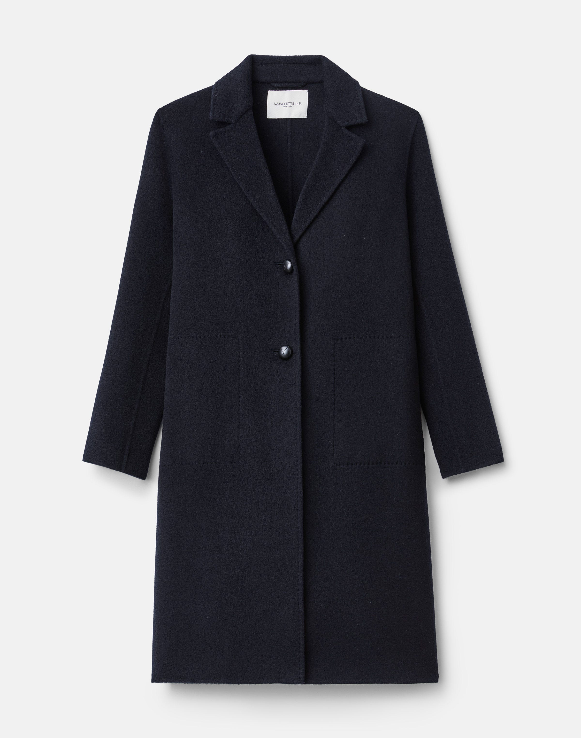 Cashmere Double Face Two Button Coat