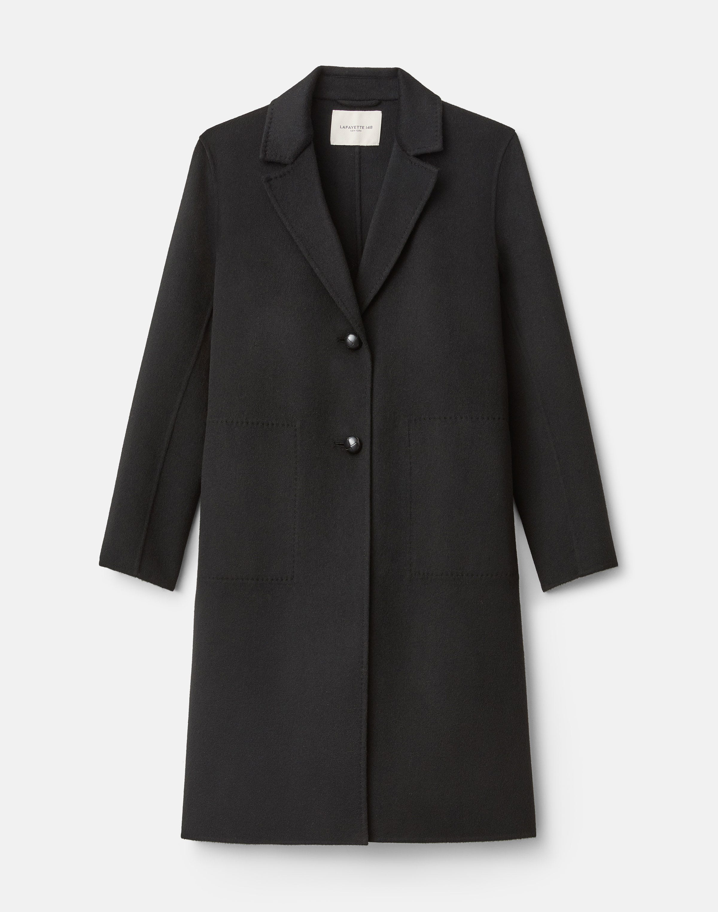 Cashmere Double Face Two Button Coat