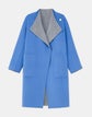 Plus-Size Wool-Cashmere Double Face Reversible Oversized Coat