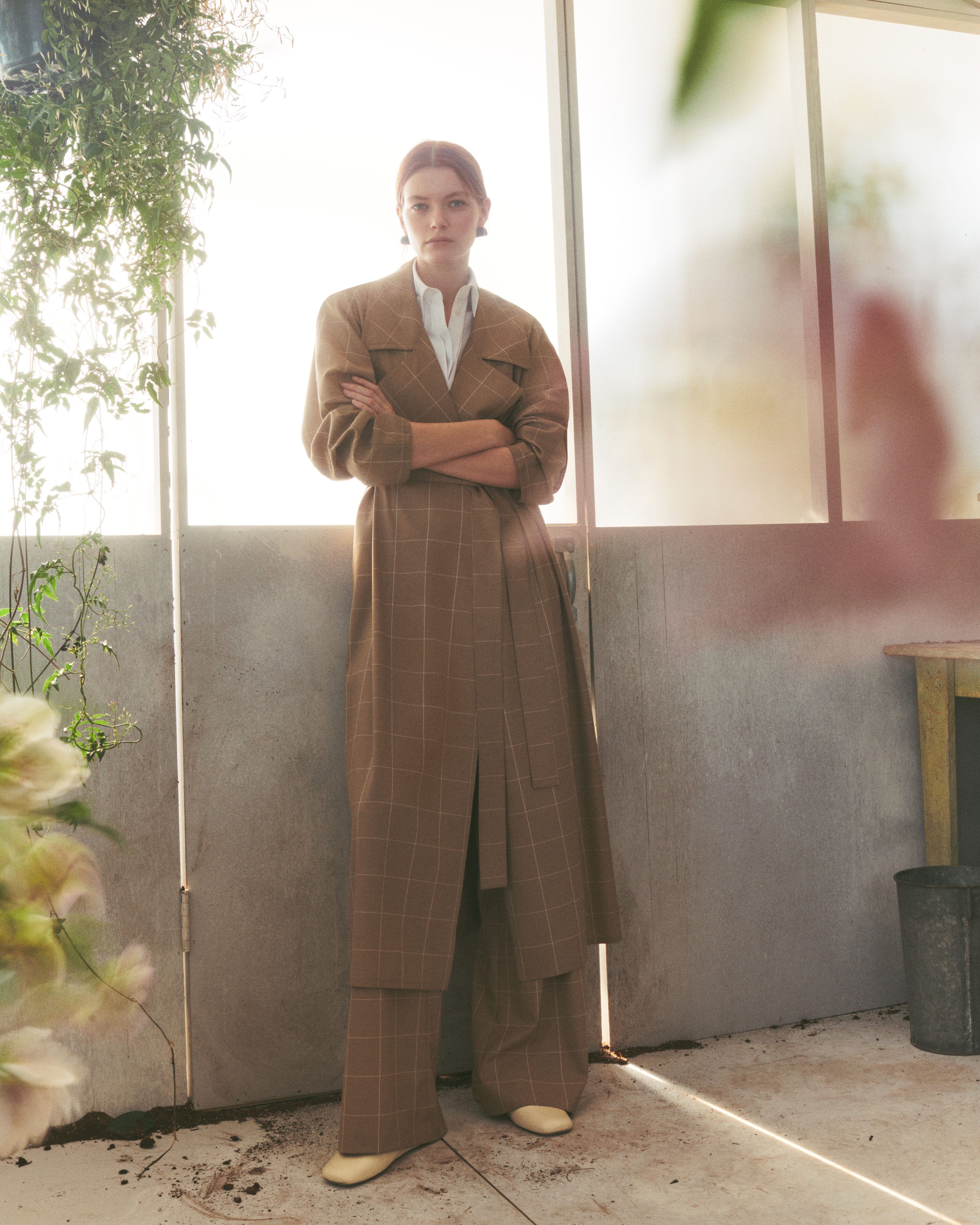 Tropical Wool Duster and Thames Pant