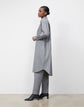 Petite Rhea Shirtdress In Italian Cashmere-Wool Flannel