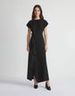 Finesse Crepe Tie Front Dress