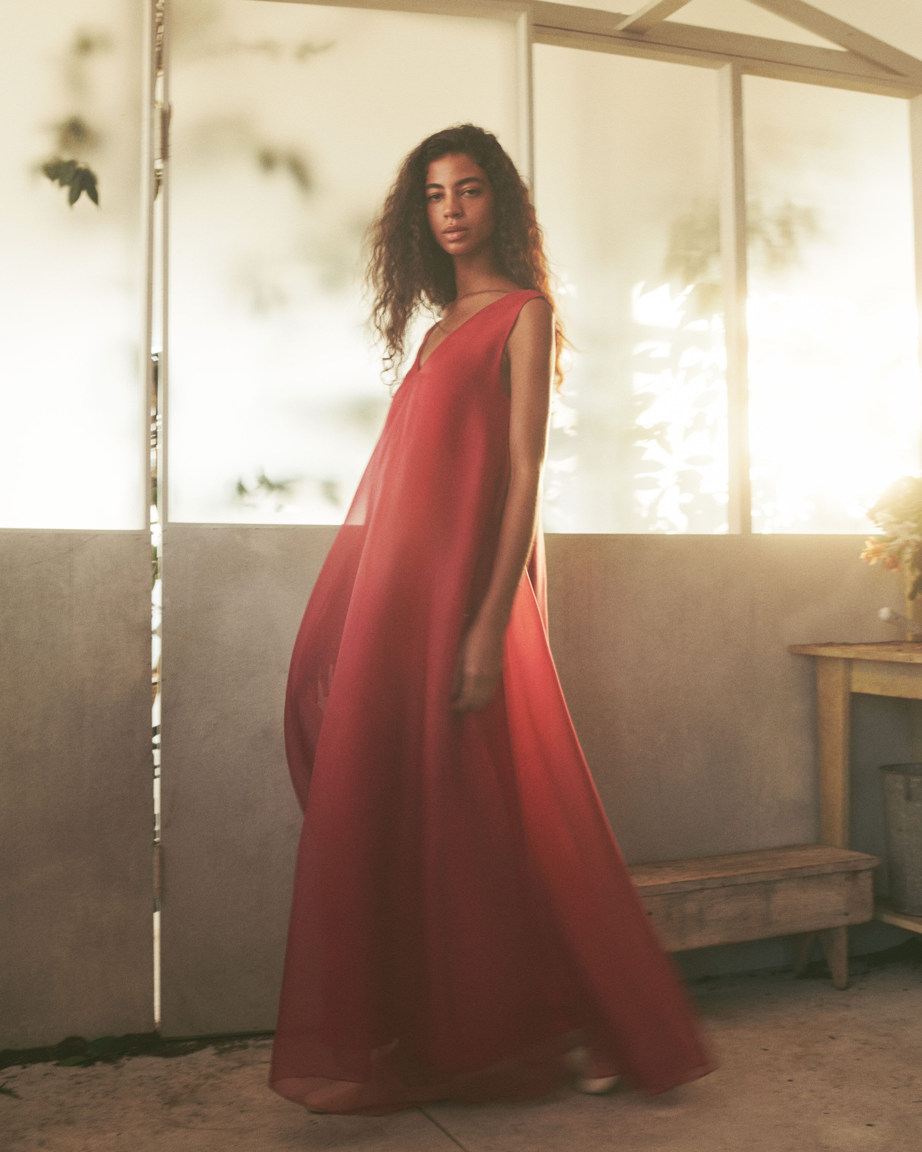 Silk Organza Gown