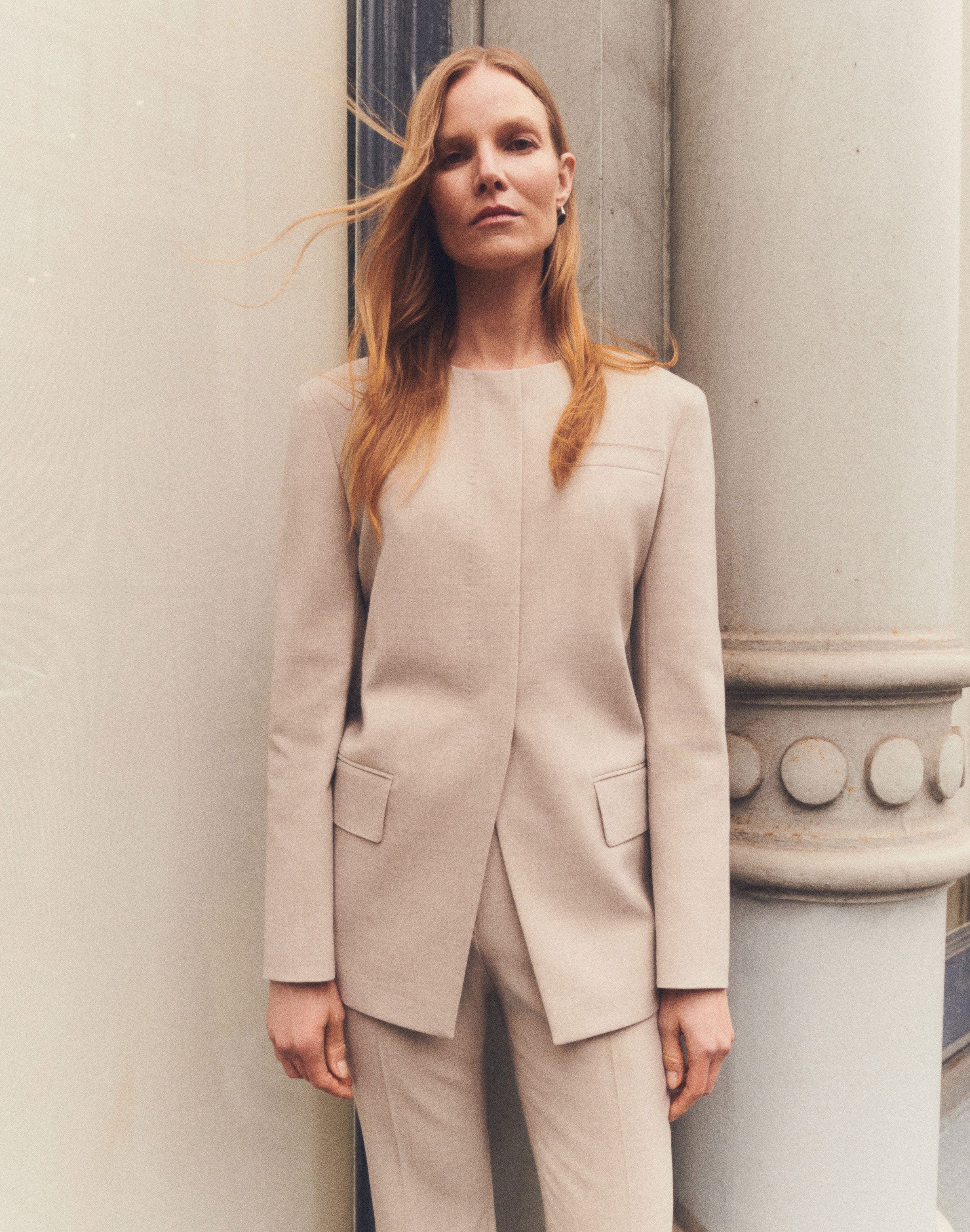 Stretch Wool Blazer and Reade Pant
