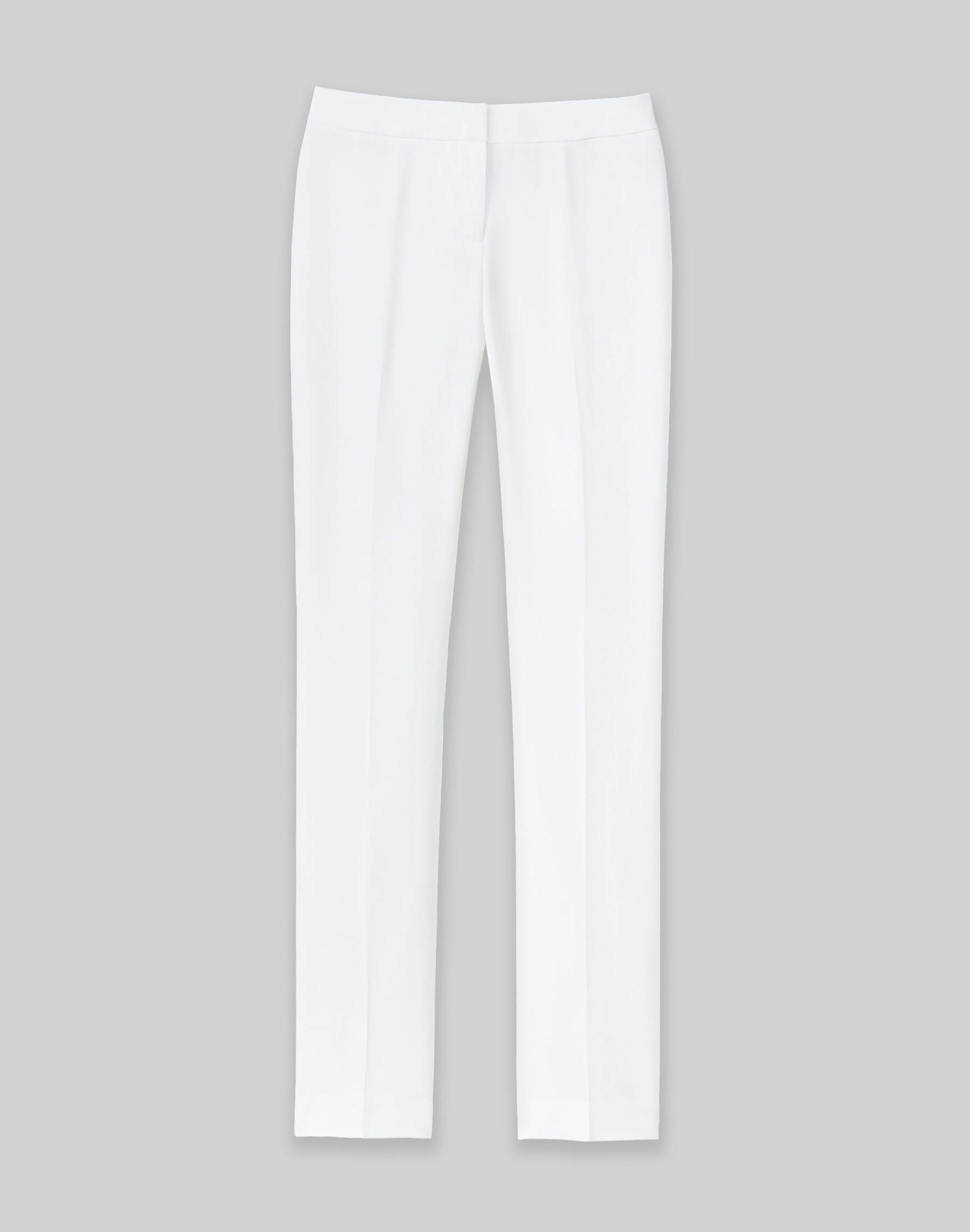 Lafayette 148 Plus-size Finesse Crepe Barrow Trouser In White