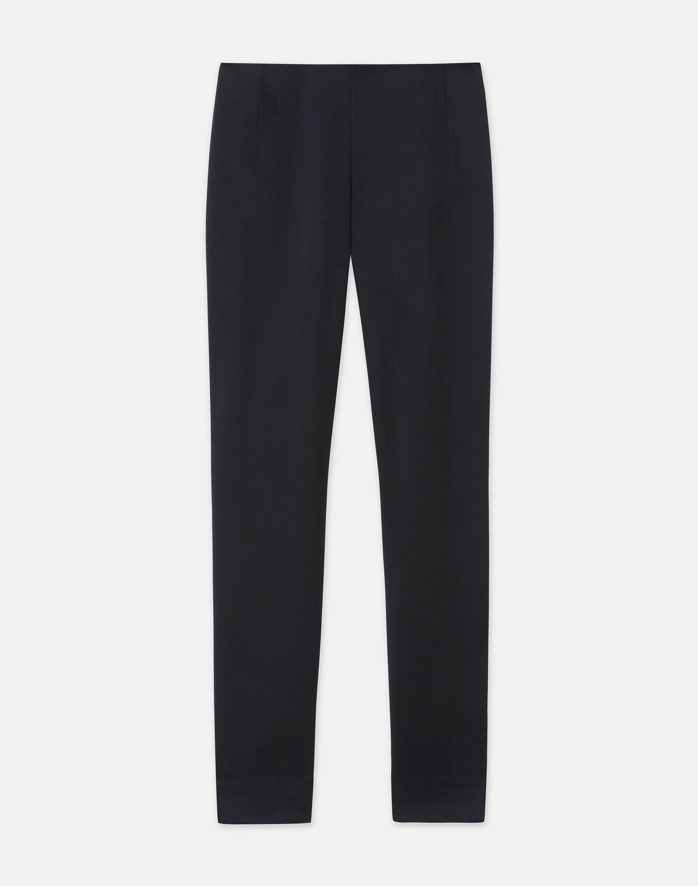 Shop Lafayette 148 Sateen Stanton Pant In Black