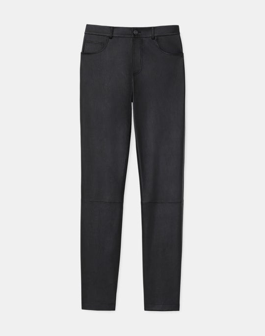 Plus-Size Reeve Pant In Silky Stretch Nappa