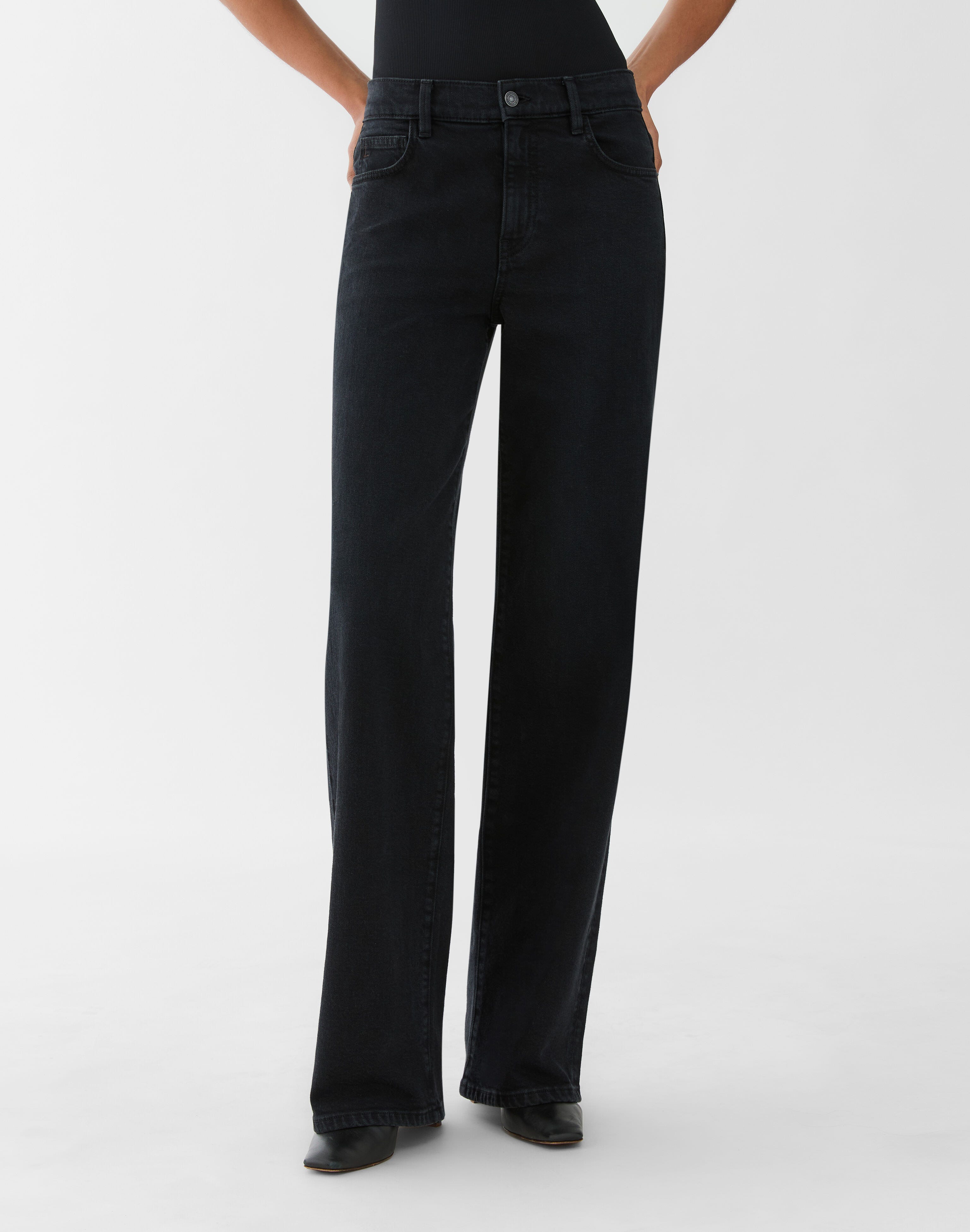 L148 Denim Wyckoff Wide Leg Jean