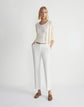 Petite Clinton Pant In Finesse Crepe