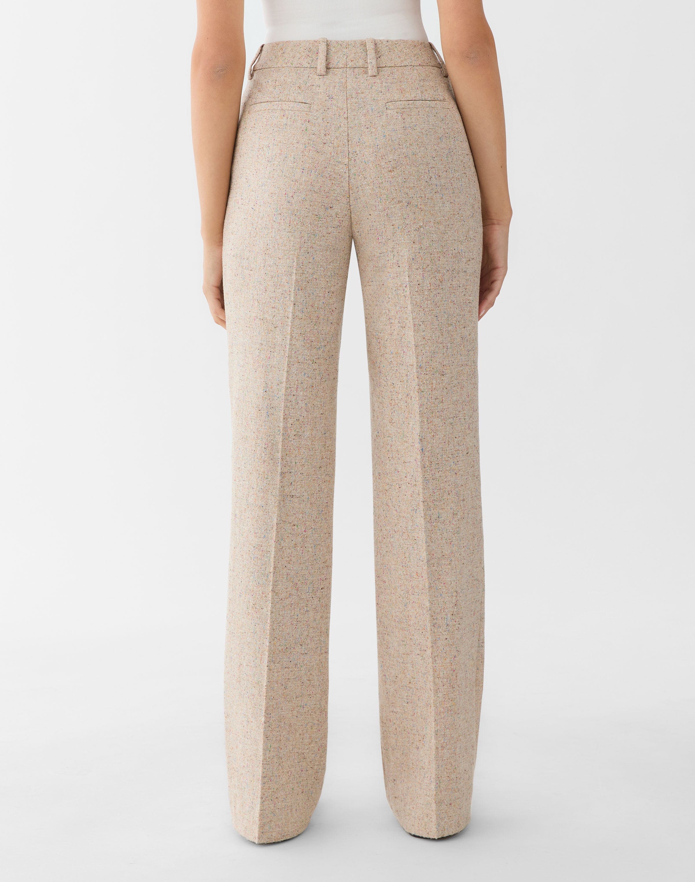 Plus-Size Donegal Tweed Gates Pant