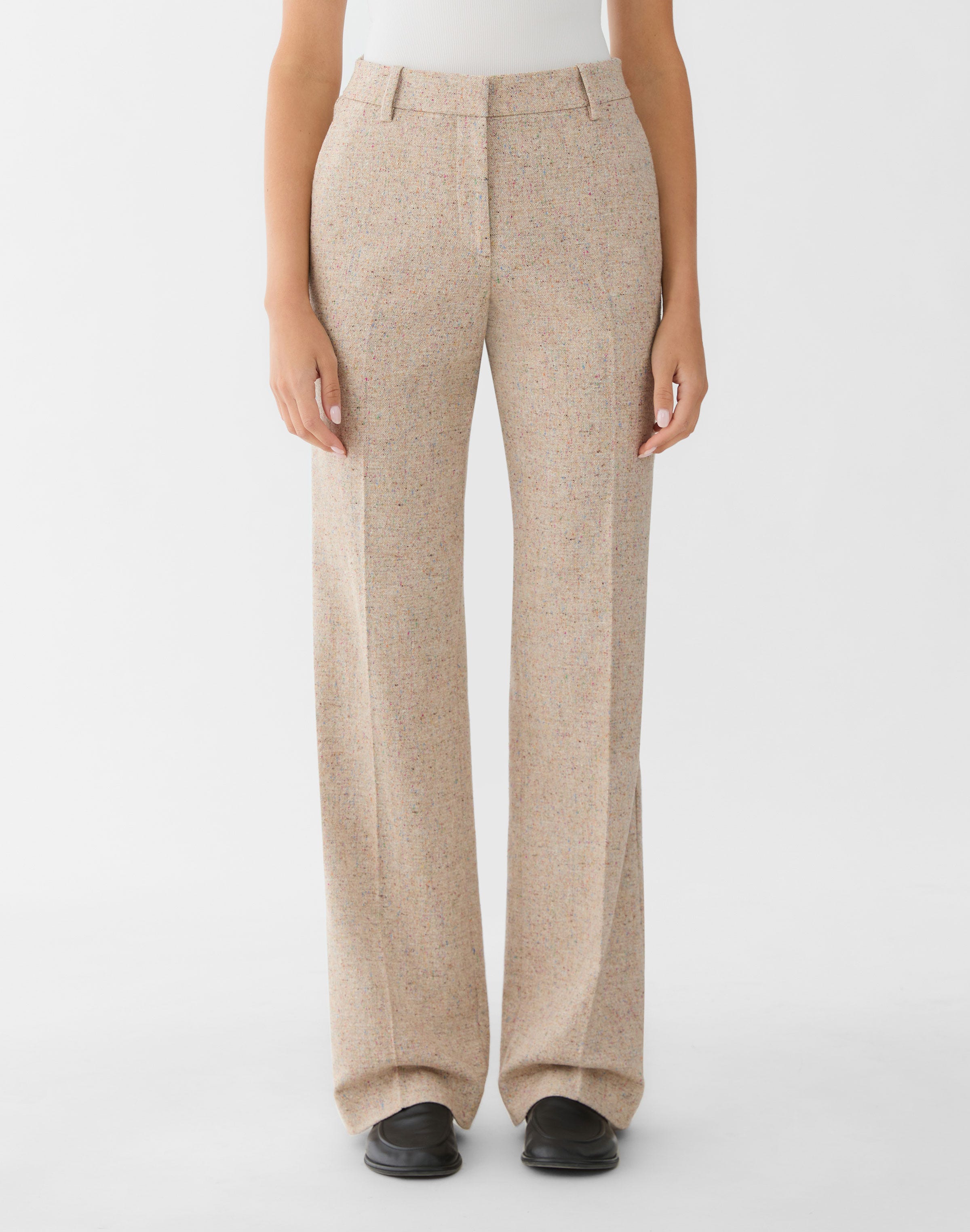 Plus-Size Donegal Tweed Gates Pant
