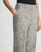 Plus-Size Linen-Cotton Bouclé Tweed Gates Pant