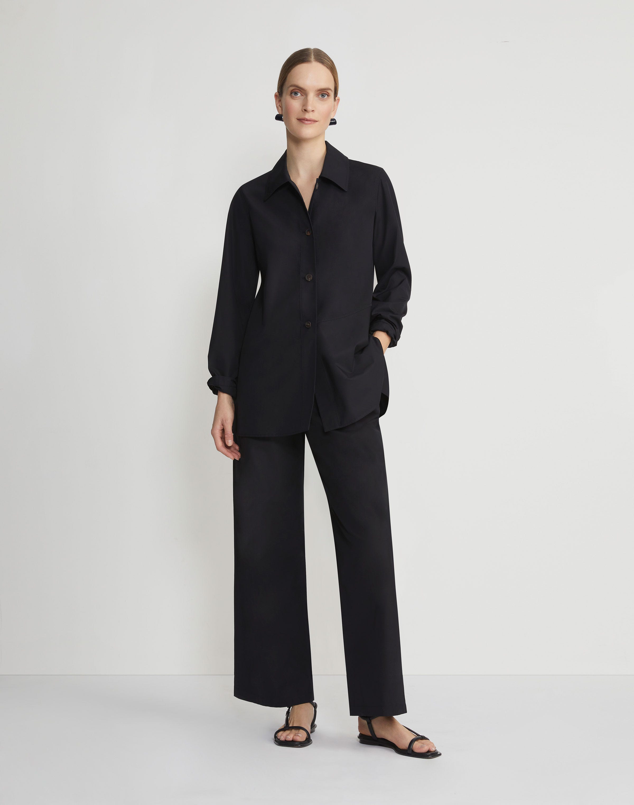 Organic Cotton Poplin Riverside Pant