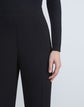 Plus-Size Finesse Crepe Gates Side-Zip Flared Pant