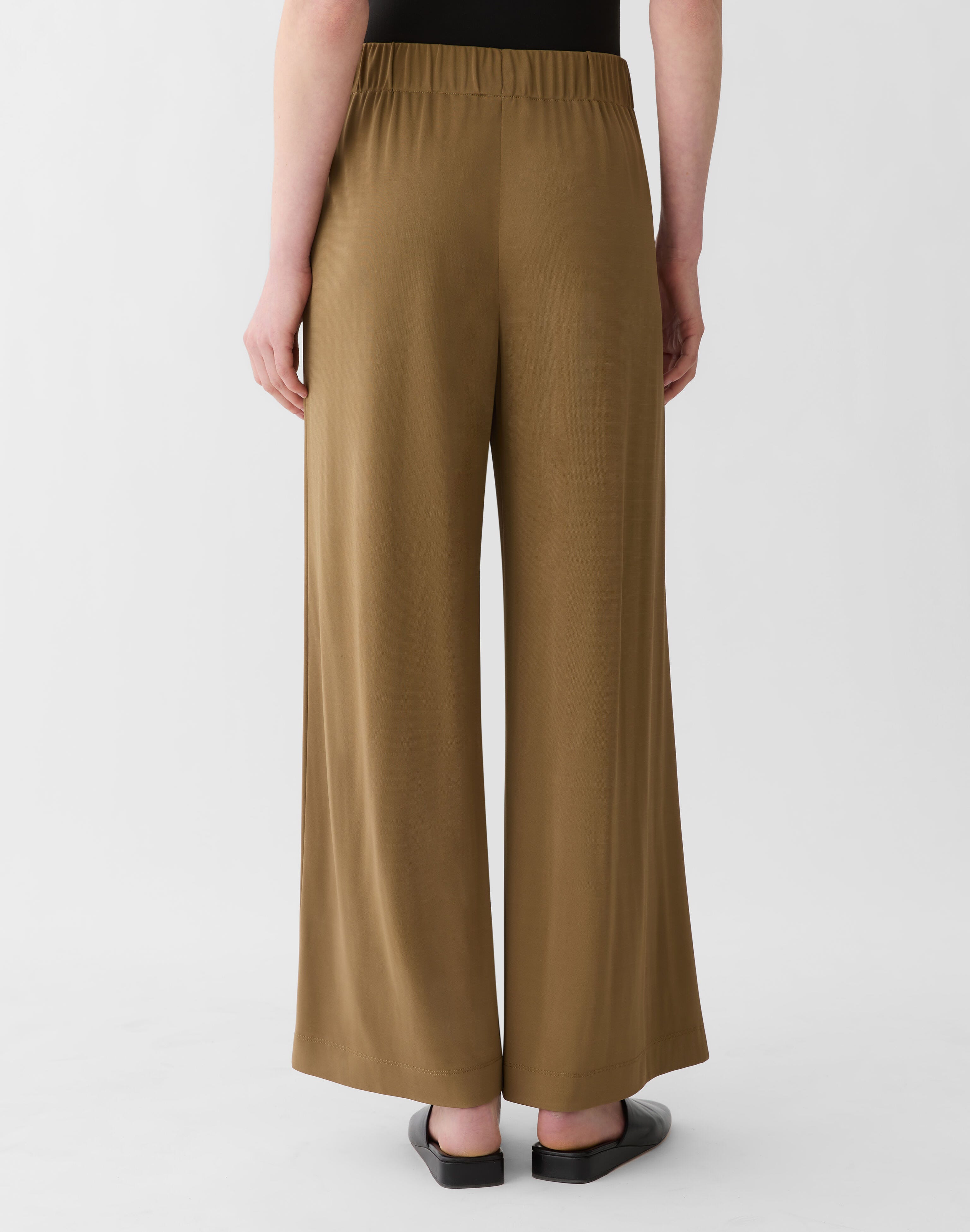 Plus-Size Matte Jersey Lenox Pant