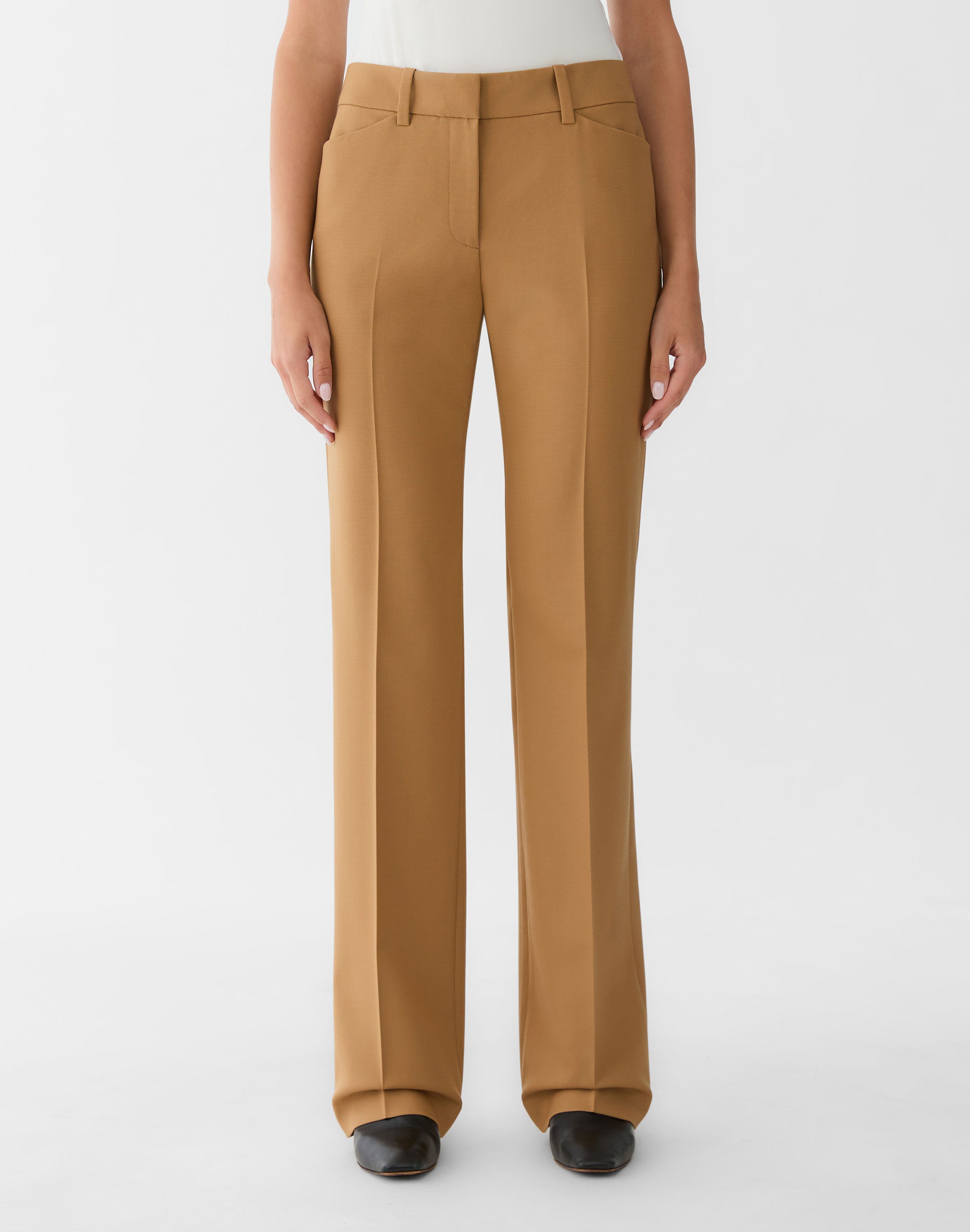 Responsible Stretch Wool Reade Straight Leg Pant