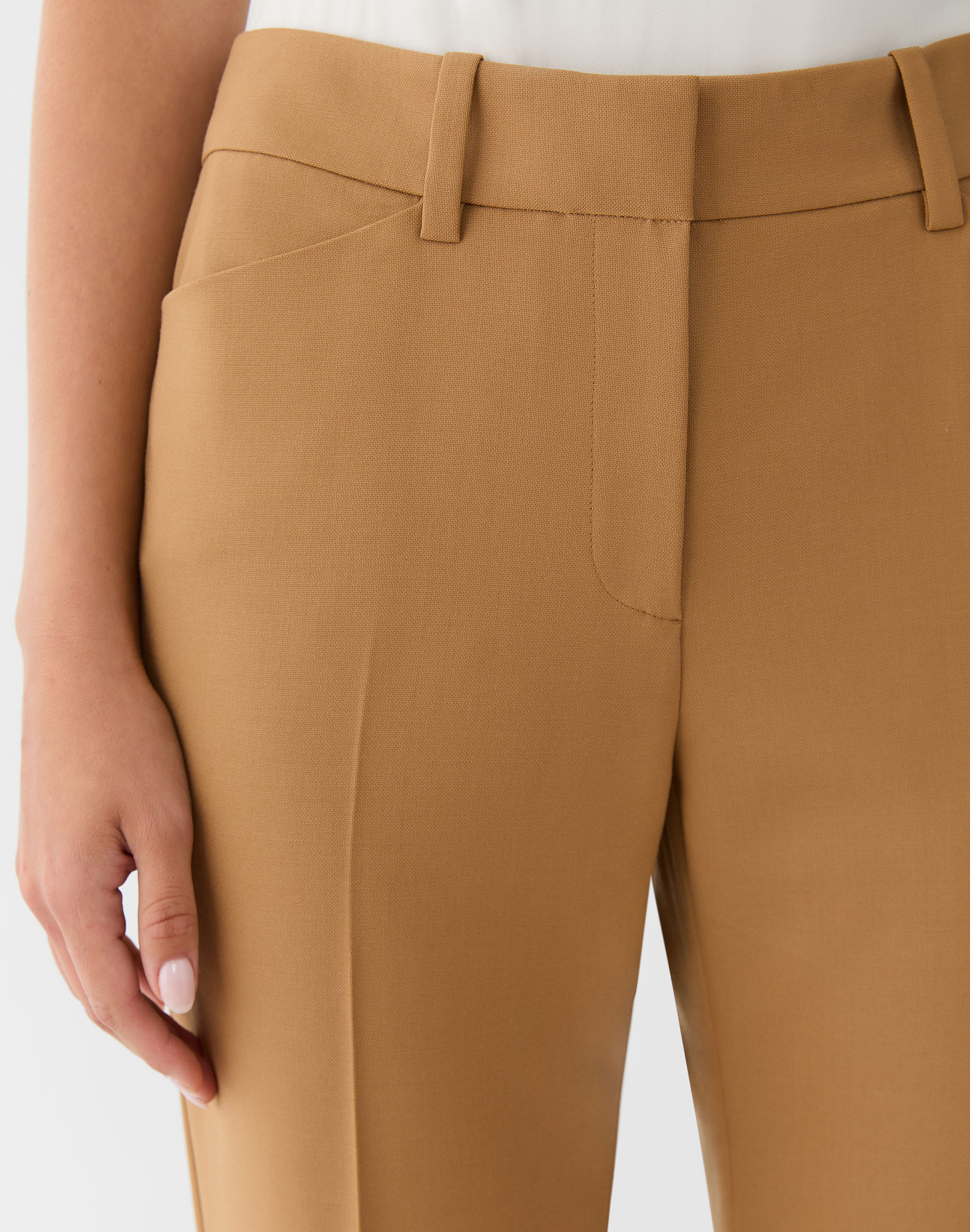 Responsible Stretch Wool Reade Straight Leg Pant