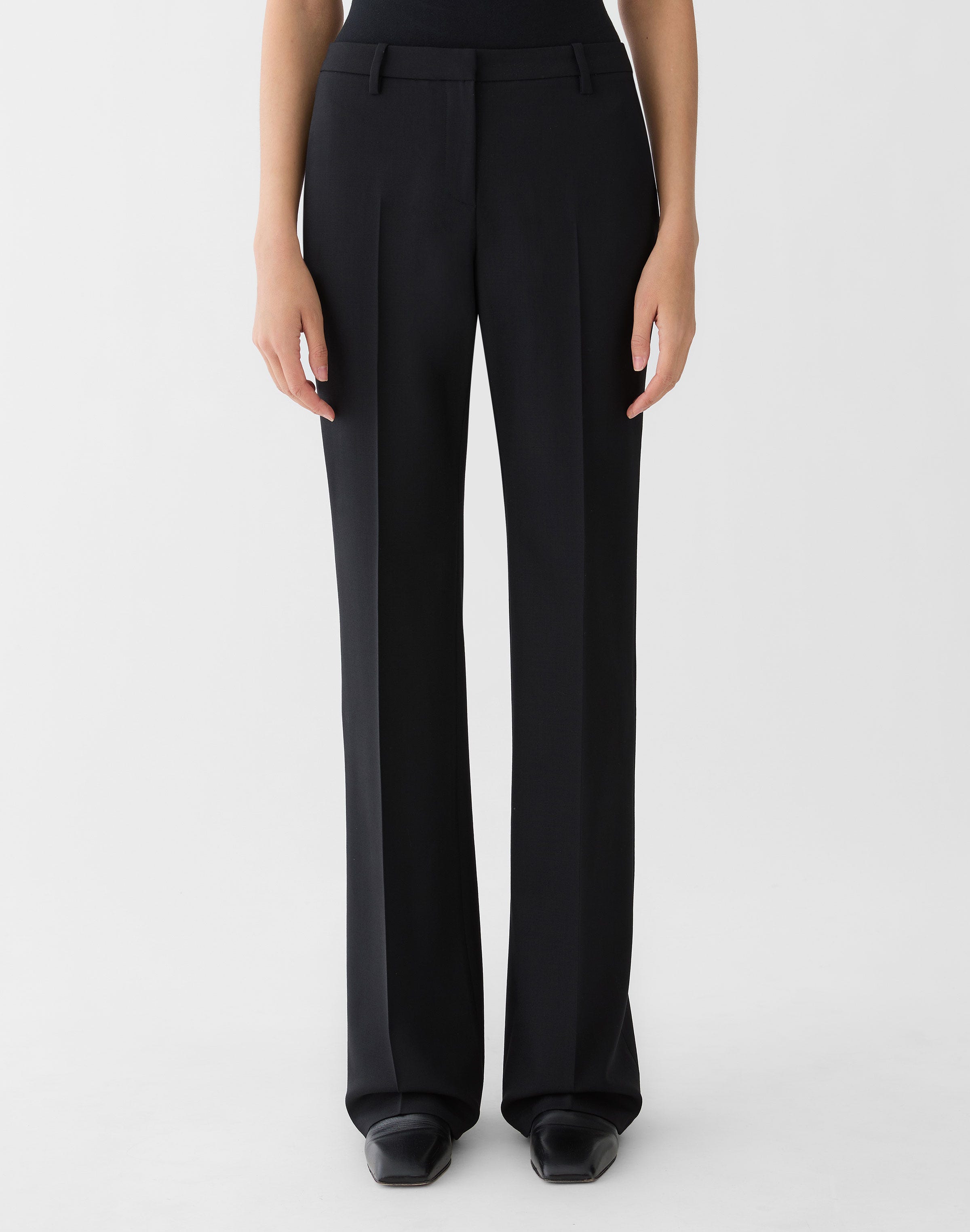 Responsible Stretch Wool Greene Straight Pant