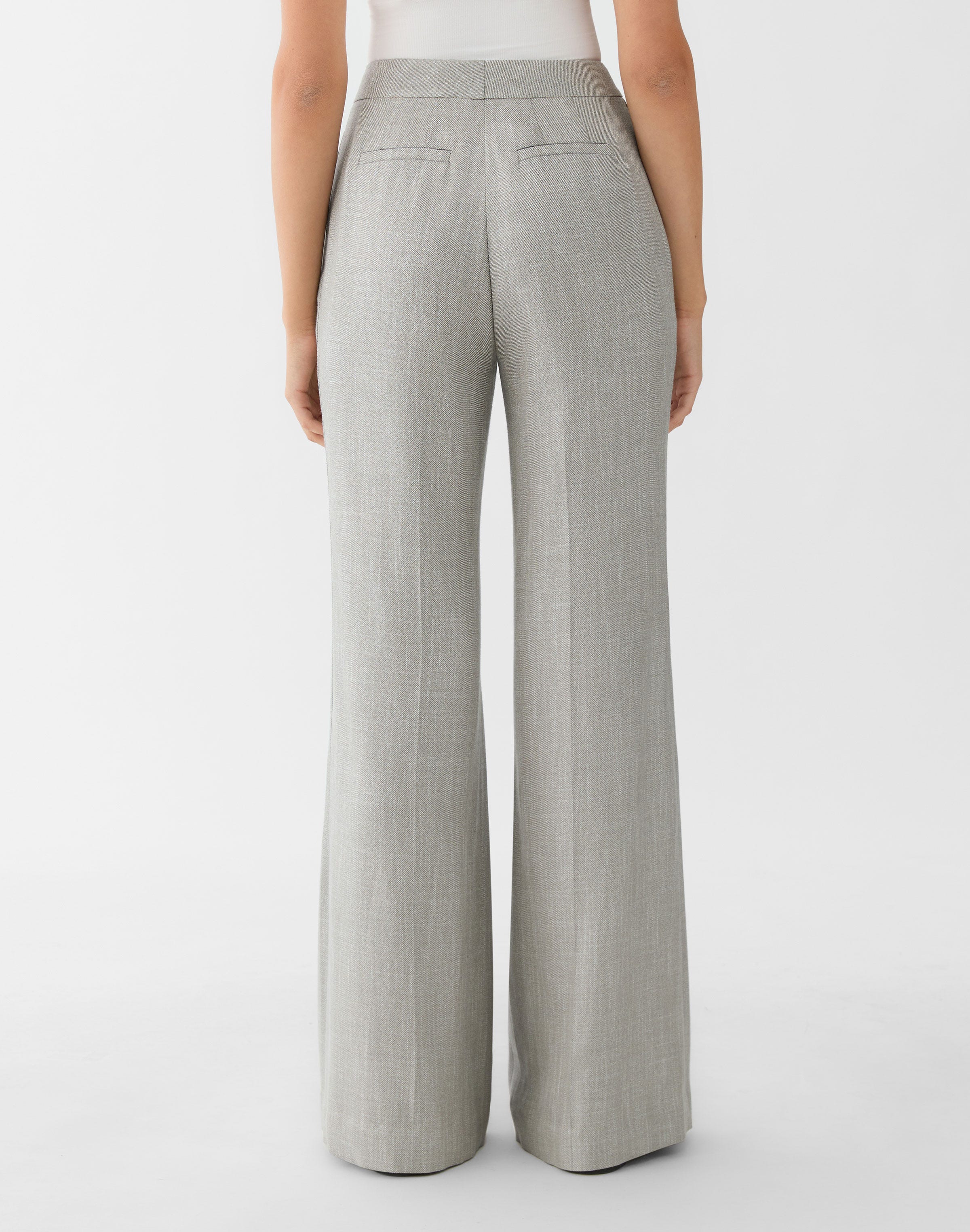 Bamboo Viscose Twill Lafayette Flare Pant