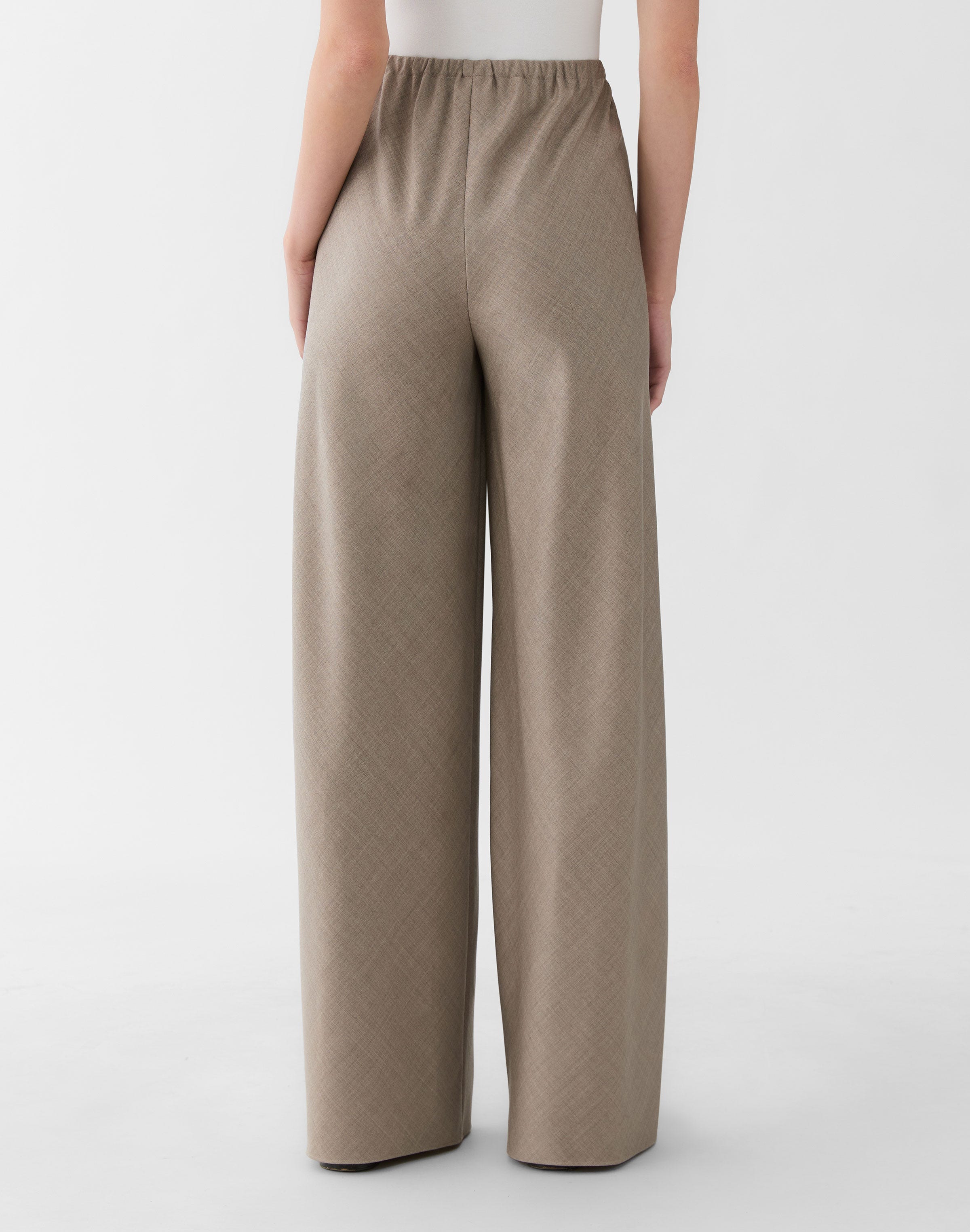 Fluid Wool Waverly Wide Leg Pant