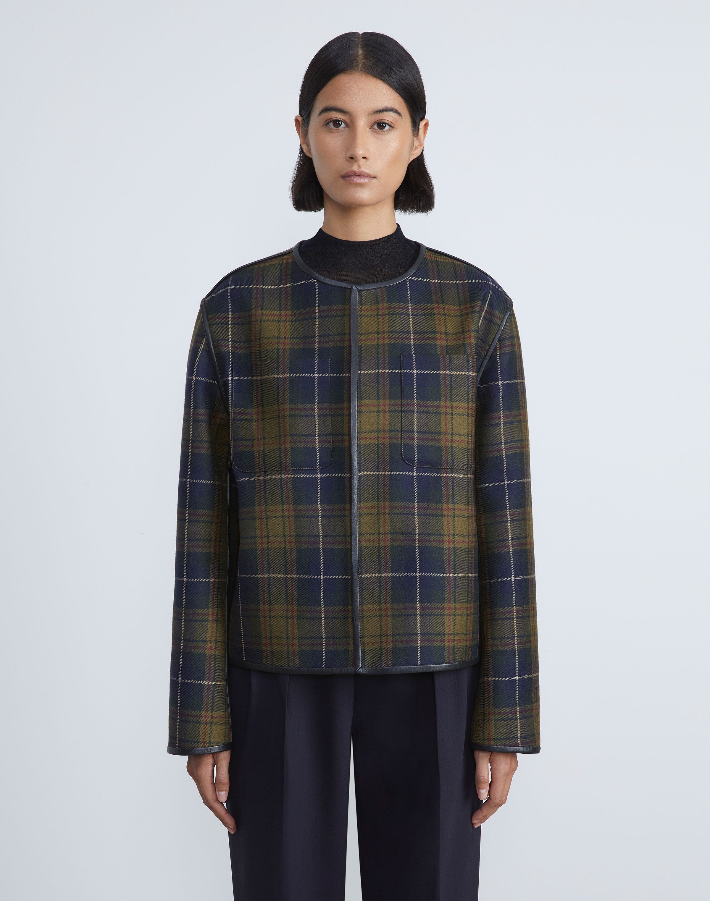 Lafayette 148 New York Reversible Highlands Jacket