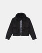 Double Face Shearling Reversible Zip-Front Jacket