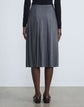 Menswear Microweave Virgin Wool Kilt Midi Skirt