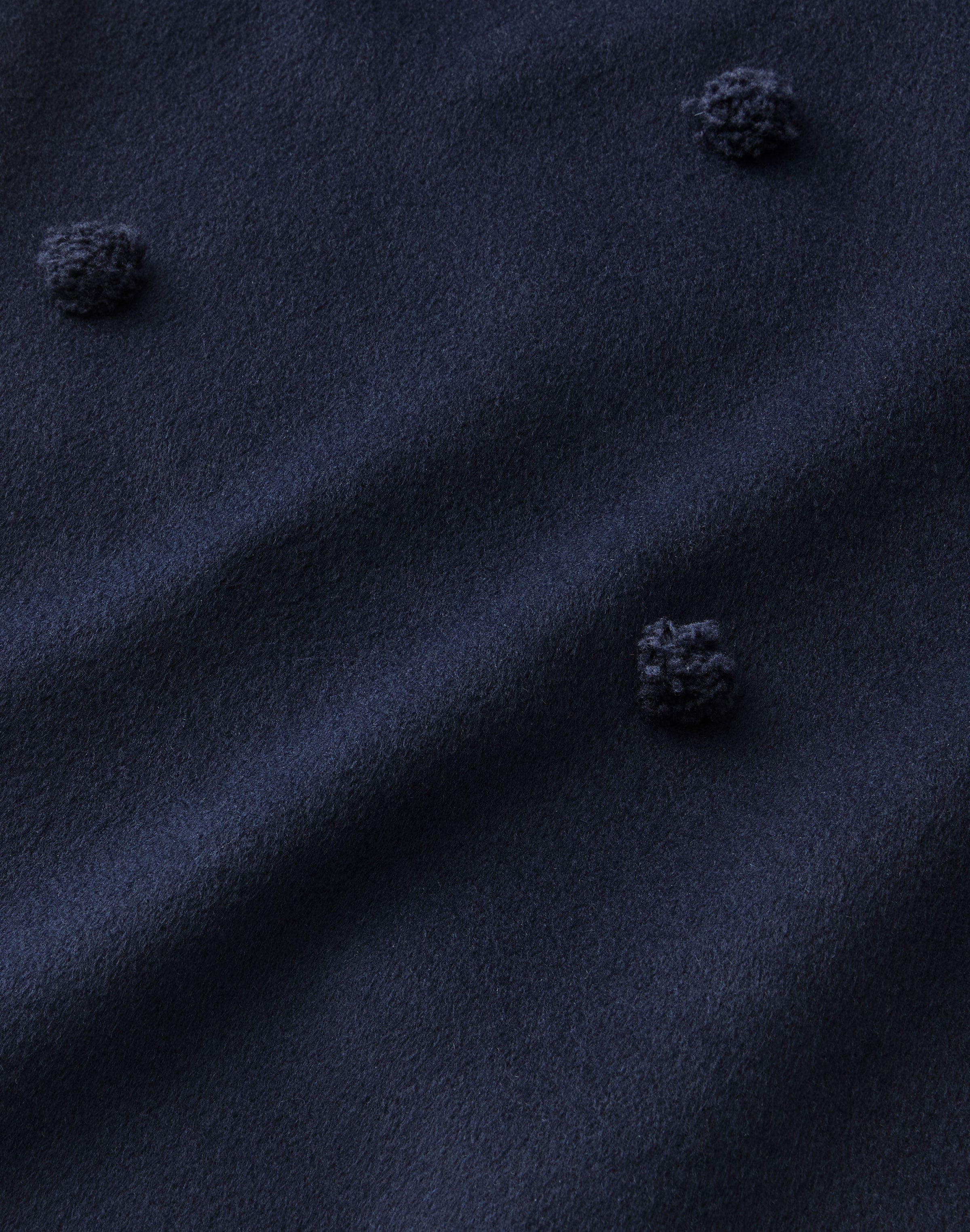 Wool-Cashmere Double Face Embellished Skirt