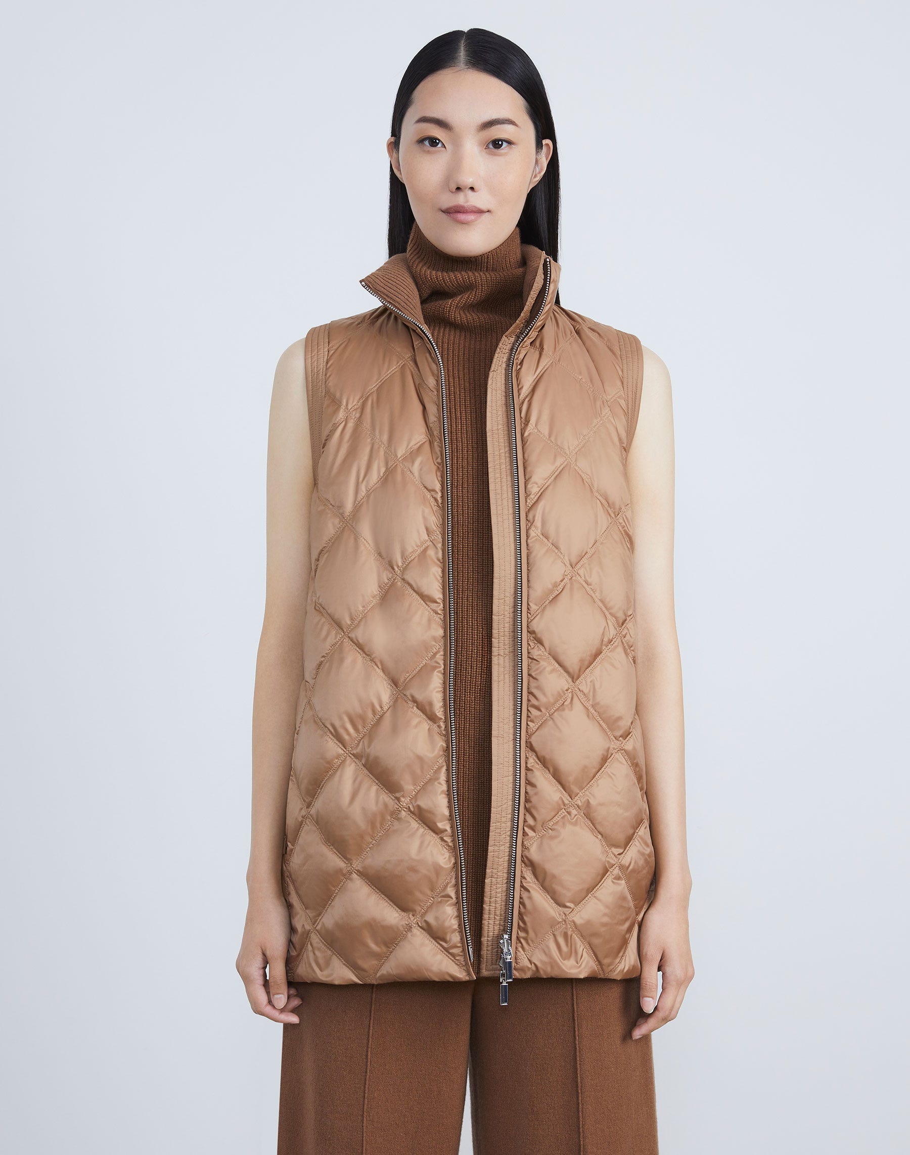 L148 Outdoor Reversible Down Vest | Lafayette 148 New York