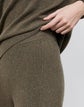 KindCashmere Mixed Rib Pull-On Pant