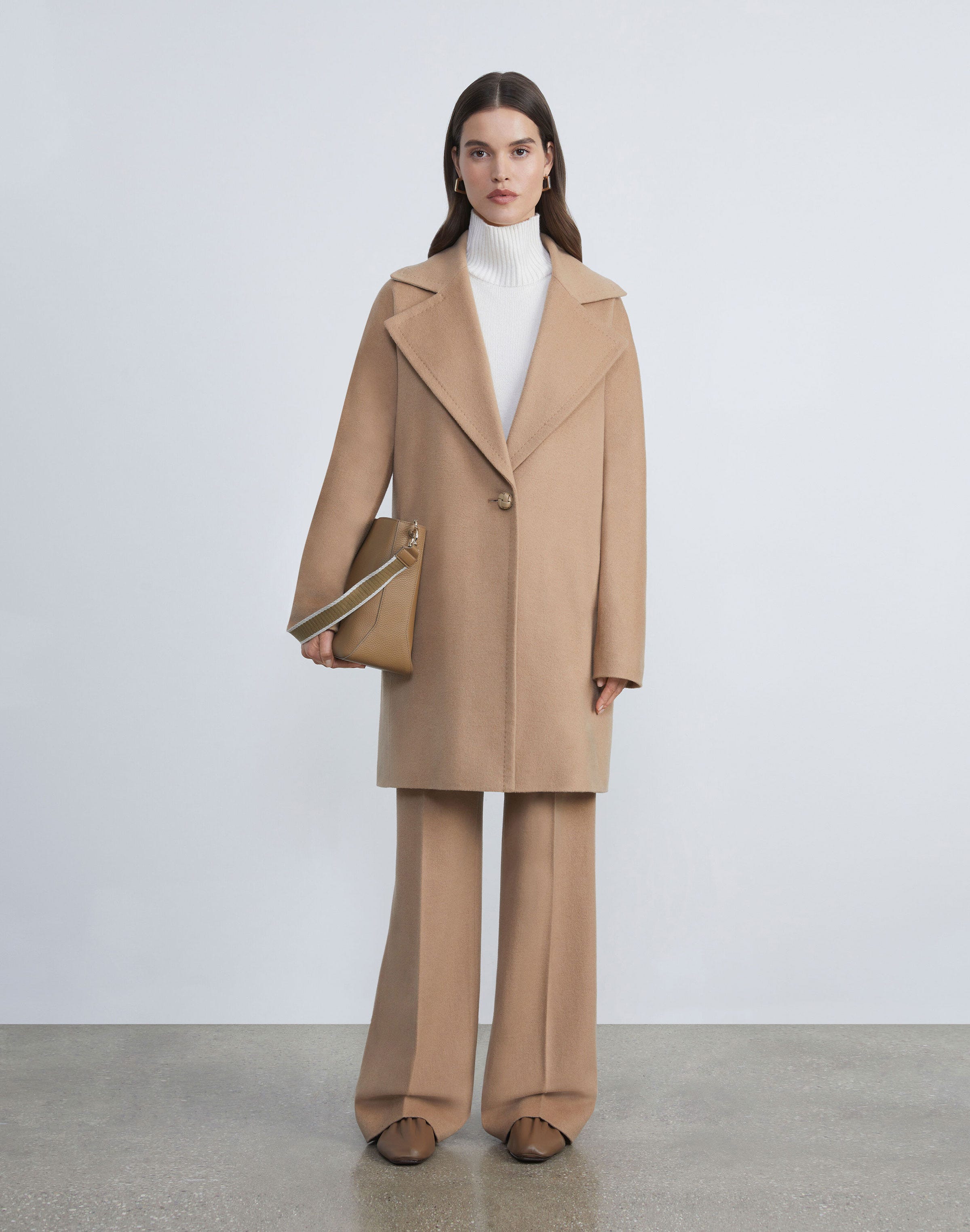 Cashmere Stand Collar Sweater