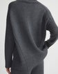 Plus-Size Cashmere Stand Collar Sweater