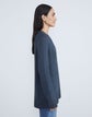 Italian Alpaca-Silk Raglan Sleeve V-Neck Sweater