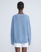 Linen-Cotton 8 Knot Cable Sweater
