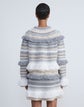 Responsible Cashmere-Wool Fair Isle Fringed Sweater