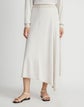 Plus-Size Merino Wool-Silk Sequin Knit Skirt