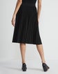 Plus-Size Finespun Voile Pleat Stitch Skirt